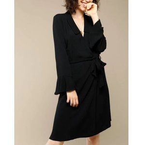 RARE ROUJE Brooke Dress 34 XS Jeanne Damas French little black dress